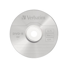 Фото Диск DVD-R Verbatim (43547) 4.7GB 1штука Незаписанный Фото Диск DVD-R Verbatim (43547) 4.7GB 1штука Незаписанный