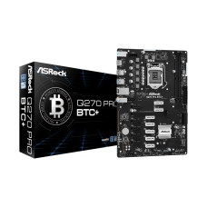 Фото Материнская плата ASRock Q270 PRO BTC+