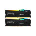 Комплект модулей памяти Kingston FURY Beast RGB KF556C40BBAK2-32 DDR5 32GB (Kit 2x16GB) 5600MHz Комплект модулей памяти Kingston FURY Beast RGB KF556C40BBAK2-32 DDR5 32GB (Kit 2x16GB) 5600MHz