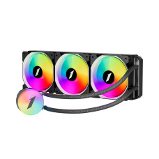 Фото Кулер с водяным охлаждением 1STPLAYER TS2 360 BLACK Фото Кулер с водяным охлаждением 1STPLAYER TS2 360 BLACK