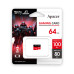 Фото Карта памяти Apacer AP64GMCSX10U7-RAGC 64GB