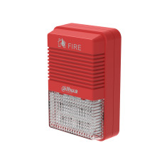 Фото Оповещатель пожарный адресный комбинированный (световой-звуковой) Dahua DHI-HY-1500