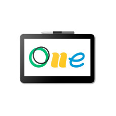 Фото Графический планшет Wacom One 13 Touch pen display (DTH134W0B) Чёрный