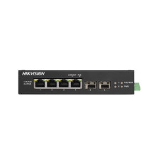 Фото Коммутатор Hikvision DS-3T0506HP-E/HS Фото Коммутатор Hikvision DS-3T0506HP-E/HS
