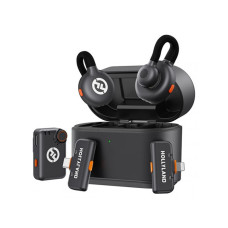 Фото Петличный микрофон Hollyland Lark M2S Ultimate Combo Черный Фото Петличный микрофон Hollyland Lark M2S Ultimate Combo Черный