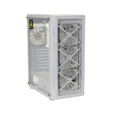 Фото Компьютерный корпус 1STPLAYER FIREBASE XP-G-WH-4F7-W без Б/П