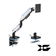 Фото Настольный кронштейн с газлифтом XG MGG-1749 white для 1 монитора (17