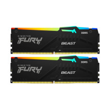 Комплект модулей памяти Kingston FURY Beast RGB KF560C36BBE2AK2-32 DDR5 32GB (Kit 2x16GB) 6000MHz Комплект модулей памяти Kingston FURY Beast RGB KF560C36BBE2AK2-32 DDR5 32GB (Kit 2x16GB) 6000MHz