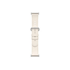 Кожаный сменный браслет Xiaomi Leather Quick Release Strap Cream white