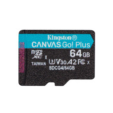 Фото Карта памяти Kingston SDCG4/64GBSP Canvas Go Plus A2 U3 V30 64GB