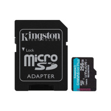 Фото Карта памяти Kingston SDCG4/256GB Canvas Go Plus A2 U3 V30 256GB
