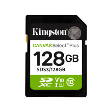 Фото Карта памяти Kingston SDS3/128GB Canvas Select Plus C10 UHS-I U1 V10 128GB Фото Карта памяти Kingston SDS3/128GB Canvas Select Plus C10 UHS-I U1 V10 128GB