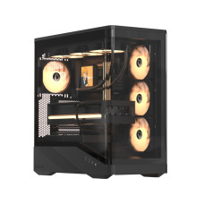 Фото Компьютерный корпус Formula V Crystal U9 PA Black без Б/П