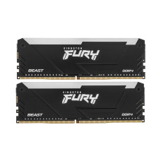 Комплект модулей памяти Kingston FURY Beast RGB KF432C16BB12AK2/32WP DDR4 32GB (Kit 2x16GB) 3200MHz