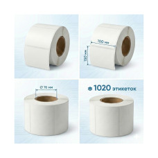 Фото Термоэтикетки в рулоне Europrint EPLE-100.150.1020.76 (1 рулон)