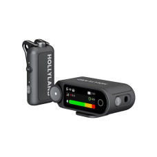 Фото Петличный микрофон Hollyland Lark MAX 2 Solo Серый Фото Петличный микрофон Hollyland Lark MAX 2 Solo Серый