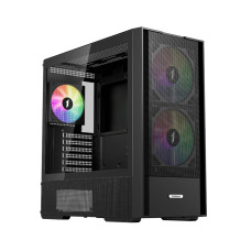 Компьютерный корпус 1STPLAYER AU7 Black без Б/П