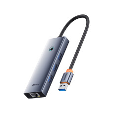 Фото Концентратор Baseus UltraJoy Series 4-Port Space Grey (B0005280B811-12)