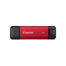 Фото Внешний SSD диск Kingston 2TB Dual Portable Красный Фото Внешний SSD диск Kingston 2TB Dual Portable Красный