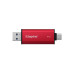 Фото Внешний SSD диск Kingston 2TB Dual Portable Красный