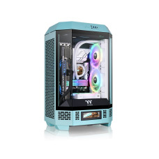 Фото Компьютерный корпус Thermaltake The Tower 300 Turquoise без Б/П