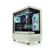 Фото Компьютерный корпус Thermaltake View 270 Plus TG ARGB Matcha Green без Б/П