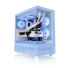Фото Компьютерный корпус Thermaltake View 270 Plus TG ARGB Hydrangea Blue без Б/П