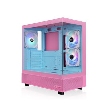 Фото Компьютерный корпус Thermaltake View 270 Plus TG ARGB Bubble Pink без Б/П