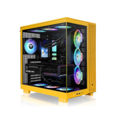 Фото Компьютерный корпус Thermaltake View 380 XL TG ARGB Bumblebee без Б/П Фото Компьютерный корпус Thermaltake View 380 XL TG ARGB Bumblebee без Б/П