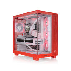 Фото Компьютерный корпус Thermaltake View 380 XL TG ARGB Flaming Orange без Б/П Фото Компьютерный корпус Thermaltake View 380 XL TG ARGB Flaming Orange без Б/П
