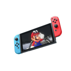 Фото Игровая приставка Nintendo Switch OLED Neon Blue/Neon Red Фото Игровая приставка Nintendo Switch OLED Neon Blue/Neon Red