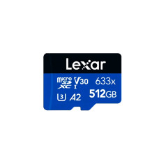 Фото Карта памяти Lexar 633X LSDMI128BB633A 128GB c адаптером Фото Карта памяти Lexar 633X LSDMI128BB633A 128GB c адаптером